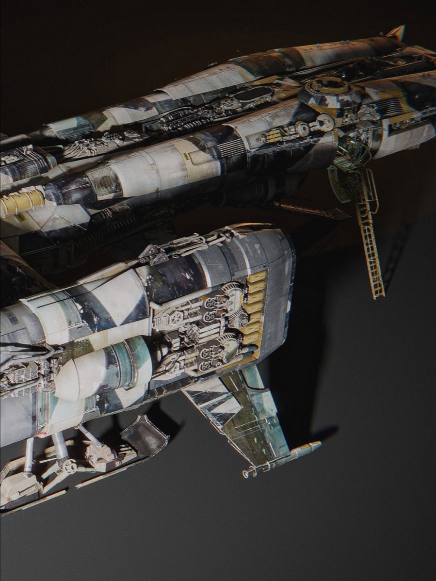 3D Model - Spaceship - Bounty Hunter Ship (Freelance License) product image (5)