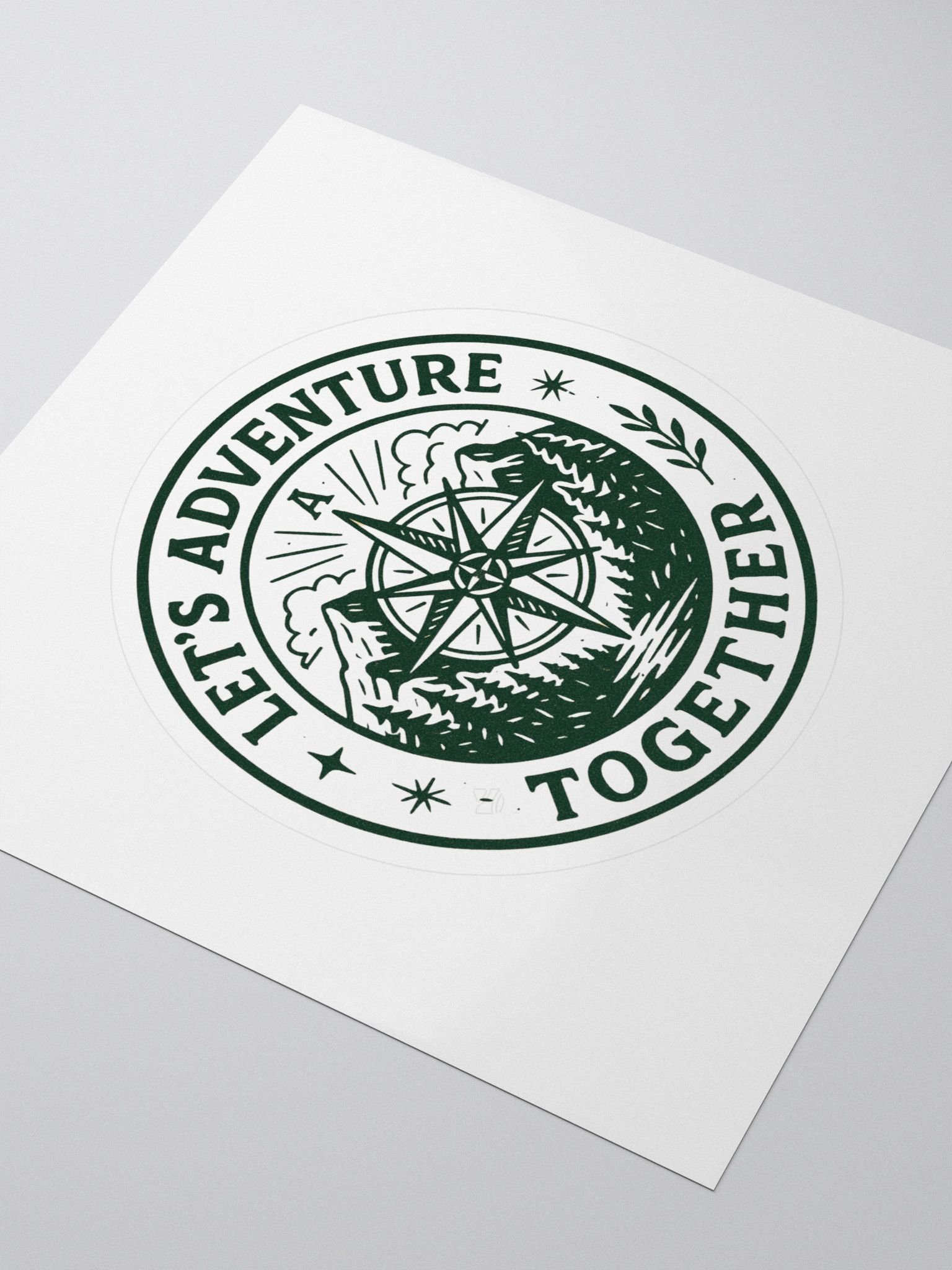 Let’s Adventure Together - Sticker product image (3)