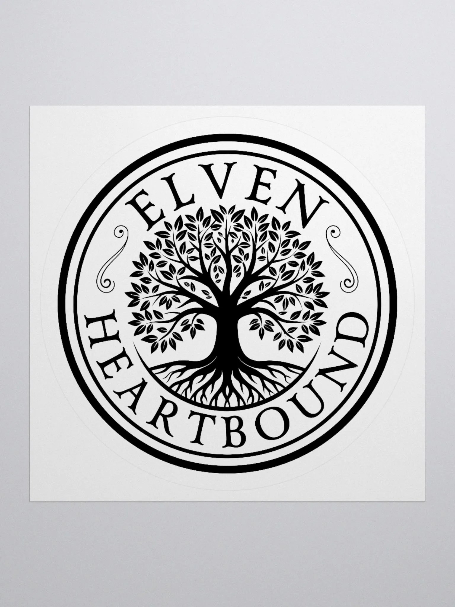 Elven Heartbound Sticker ~ Tree product image (1)