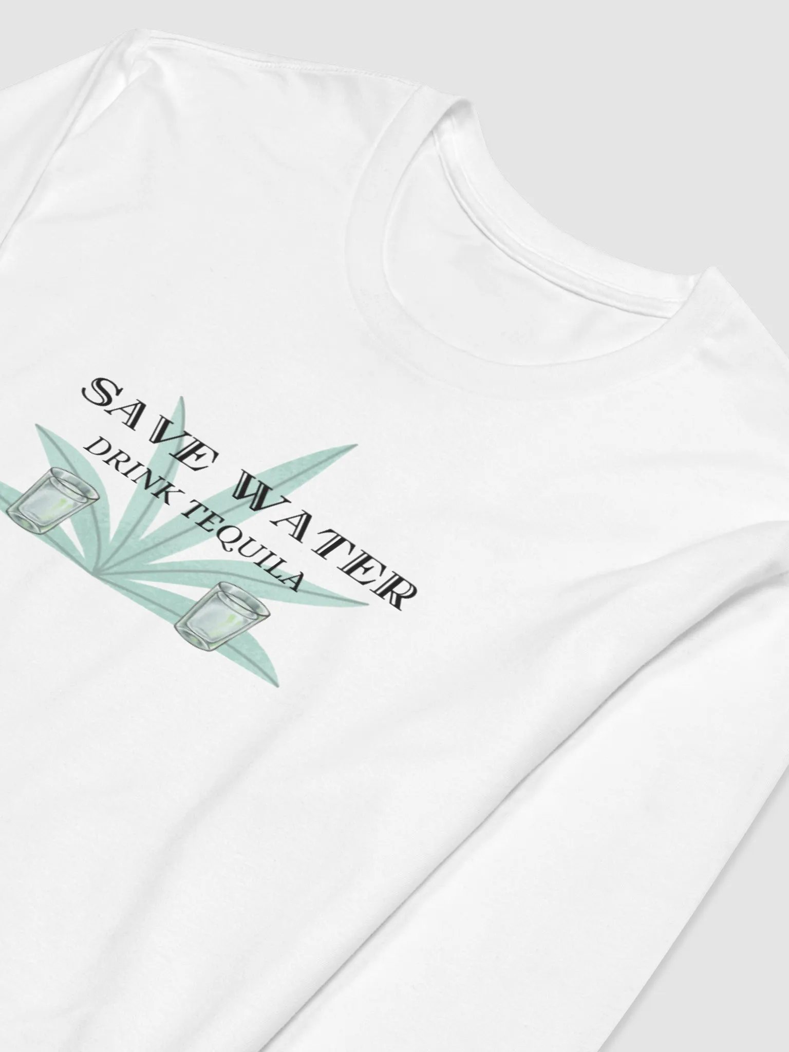 Save Water Long T-Shirt product image (3)