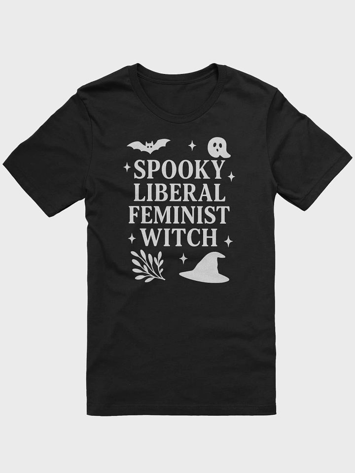 Spooky Liberal Feminist Witch - Tee product image (11)