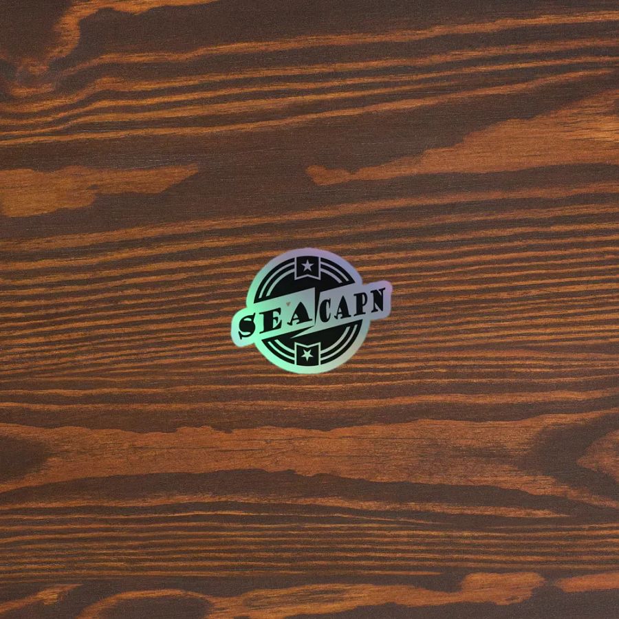 SeaCapn Holo Sticker product image (5)