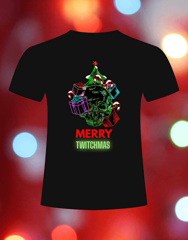 Merry Twitchmas T-shirt product image (1)