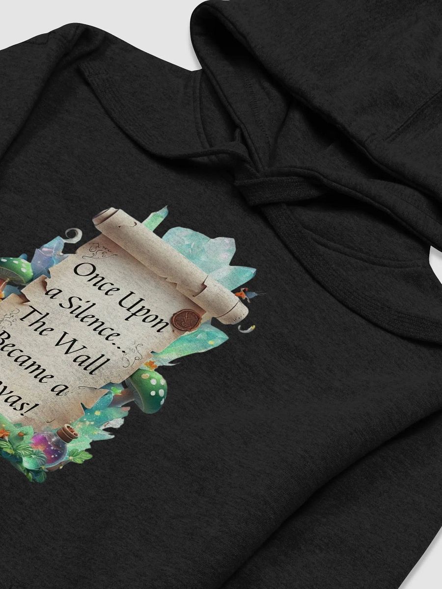 Funny Mom Hoodie – ‘Once Upon A Silence, The Wall Became A Canvas!’ Cozy Parenting Sweatshirt product image (43)