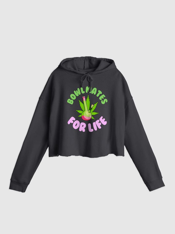 Bowl Mates For Life Crop Hoodie product image (2)
