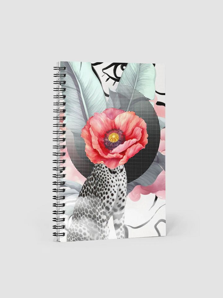 Leopard Flower Fantasy Spiral Notebook product image (1)