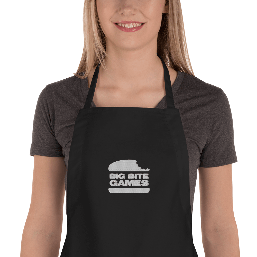 Big Bite Games Embroidered Apron product image (1)