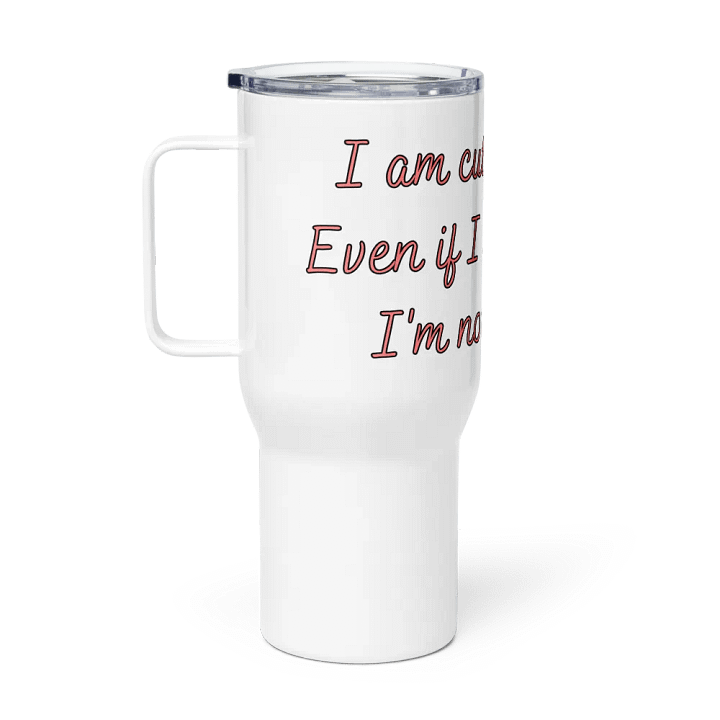 I'm NOT Cute Tumbler (Pink) product image (1)