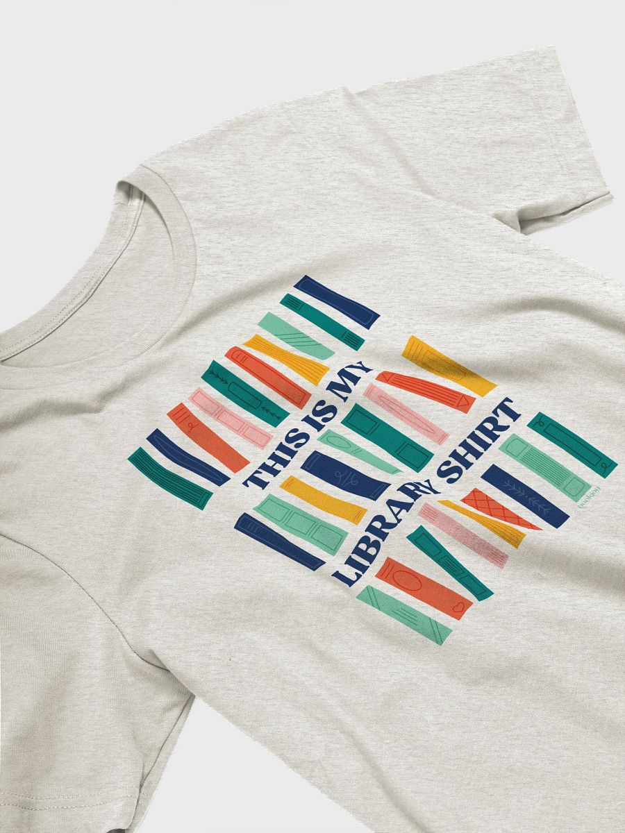 Library Shelf T-Shirt product image (3)