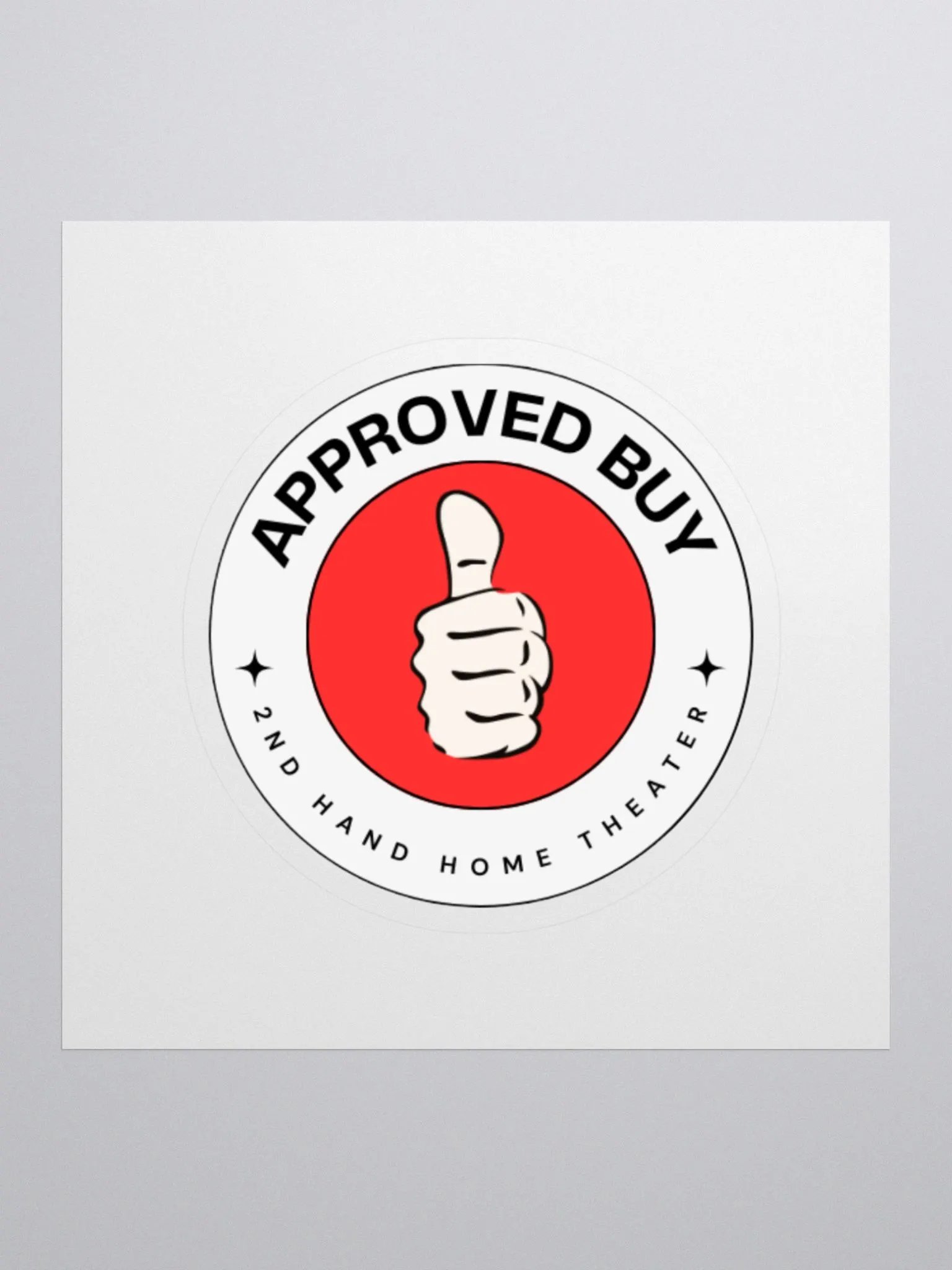 Approved Buy Kiss Cut Stickers product image (1)