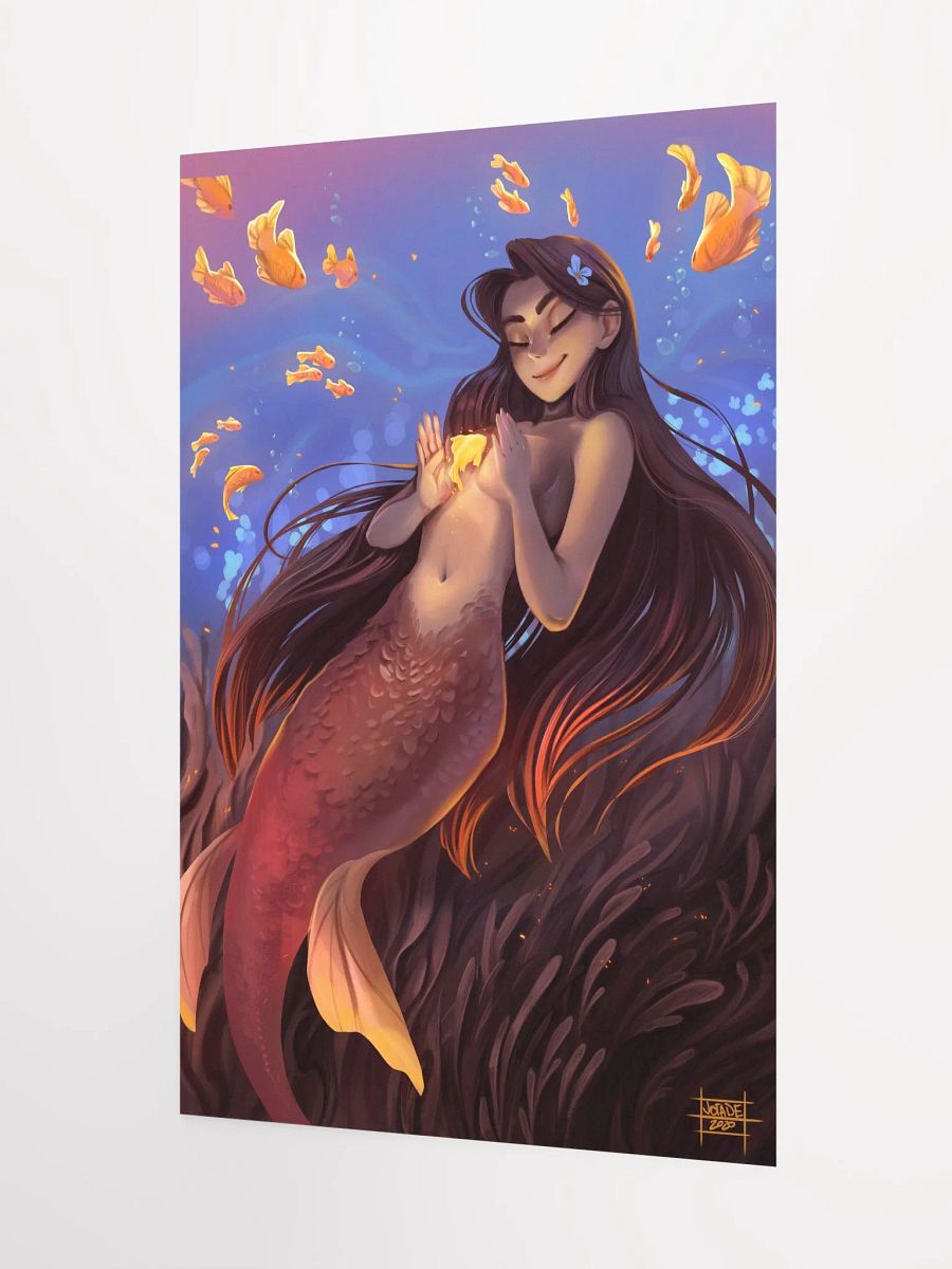 Sunset Mermaid - Print product image (3)