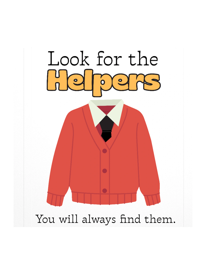 Look for the Helpers 3 x 3 stickers product image (1)
