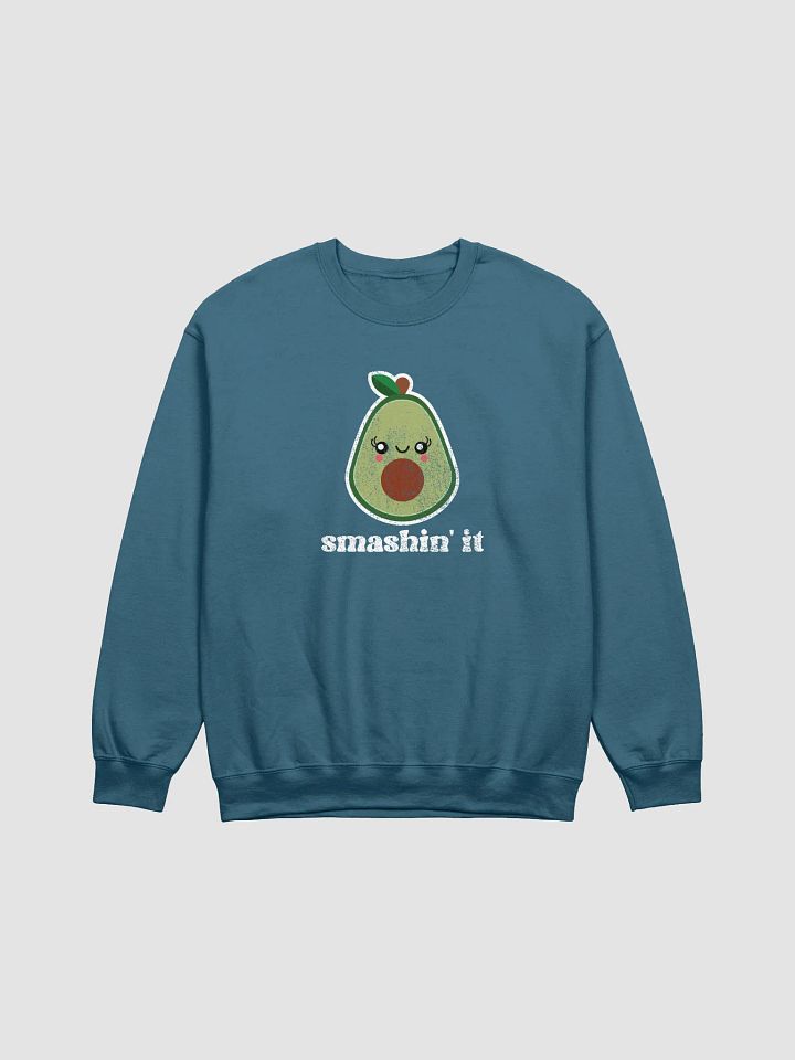 Avocado Kawaii Style Crewneck Sweatshirt product image (17)