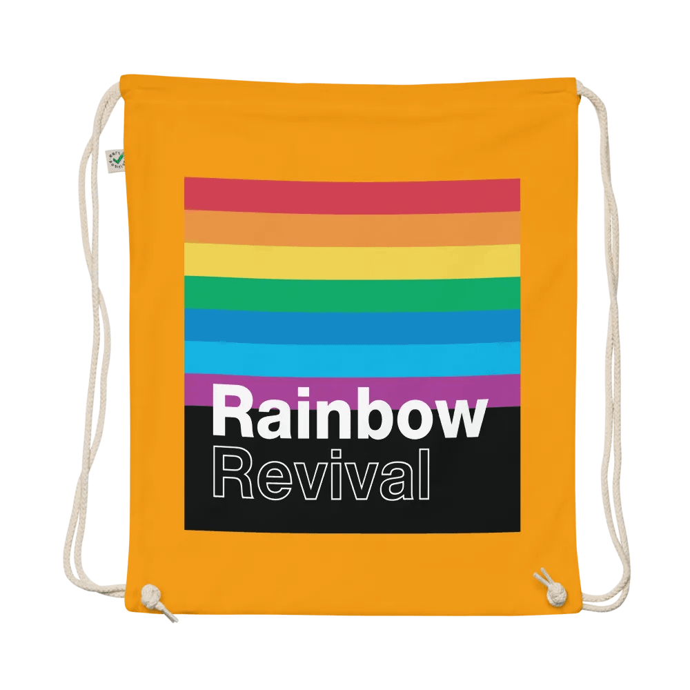 Rainbow Revival Drawstring Bag product image (1)