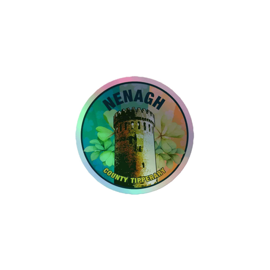 Nenagh: Holographic sticker product image (2)