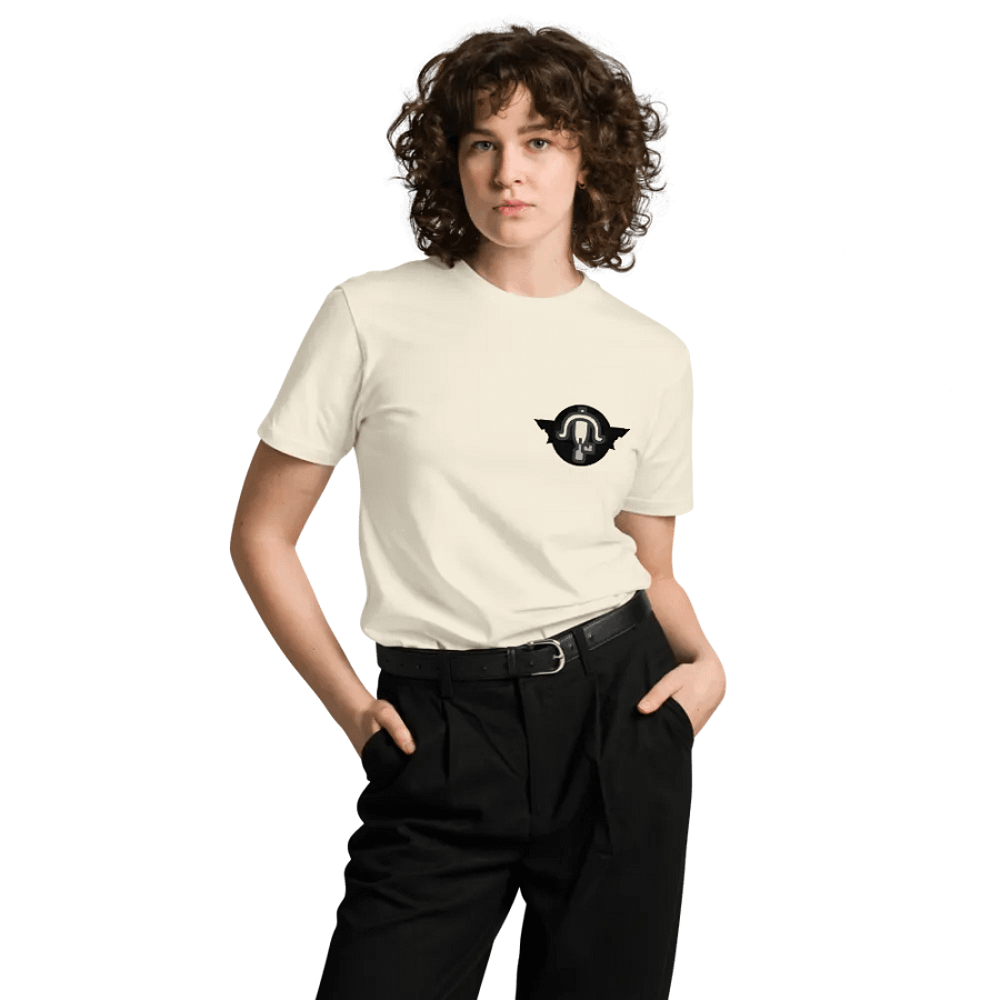 I'm A Light Bowgun Main MHN Emblem Unisex T-Shirt White/Natural product image (11)