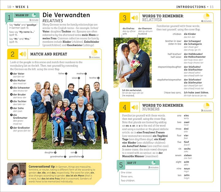 15-Minute German: Learn in Just 12 Weeks (DK 15-Minute Language Learning) product image (2)