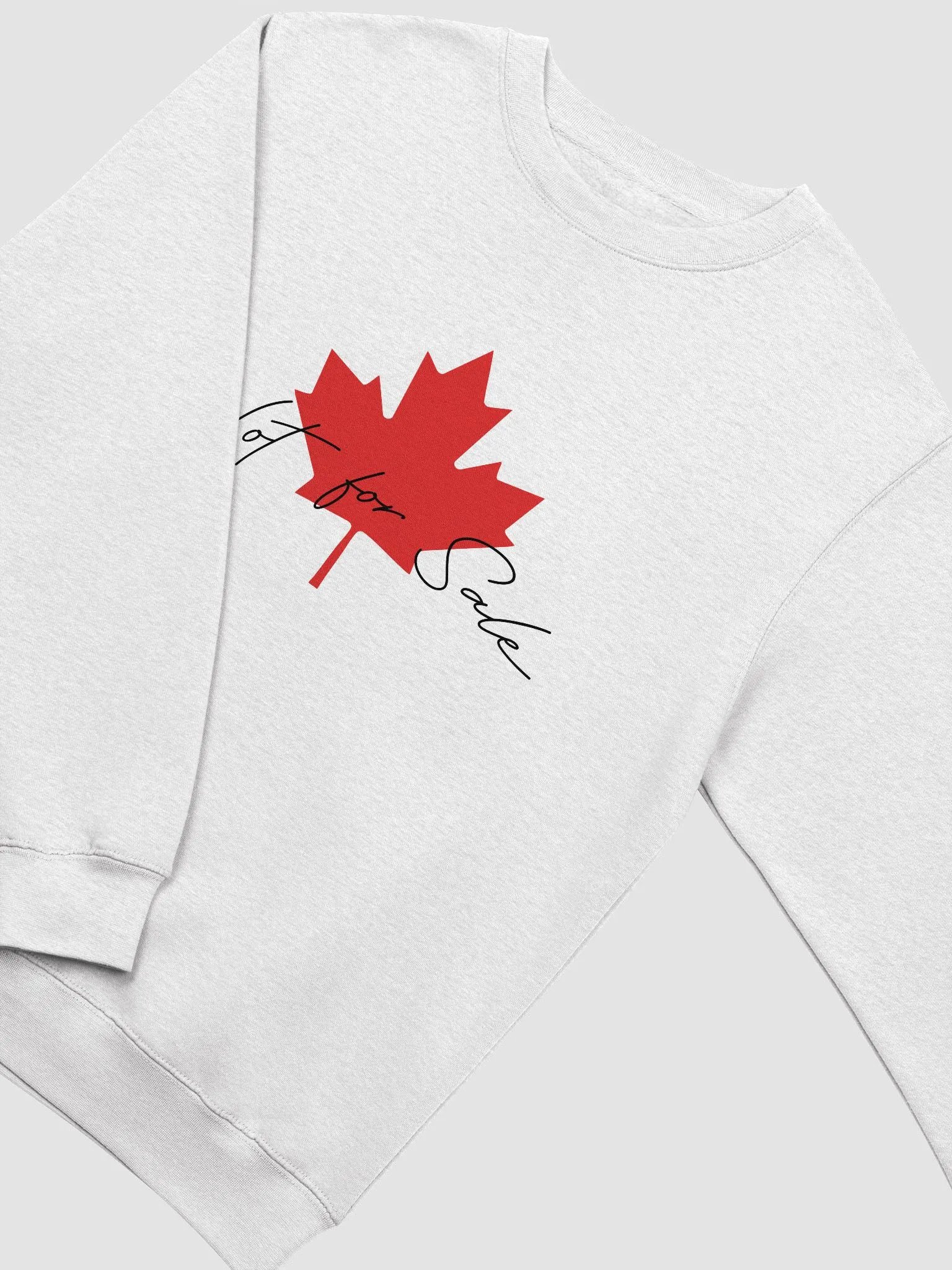 "Canada is Not For Sale" Crewneck product image (3)