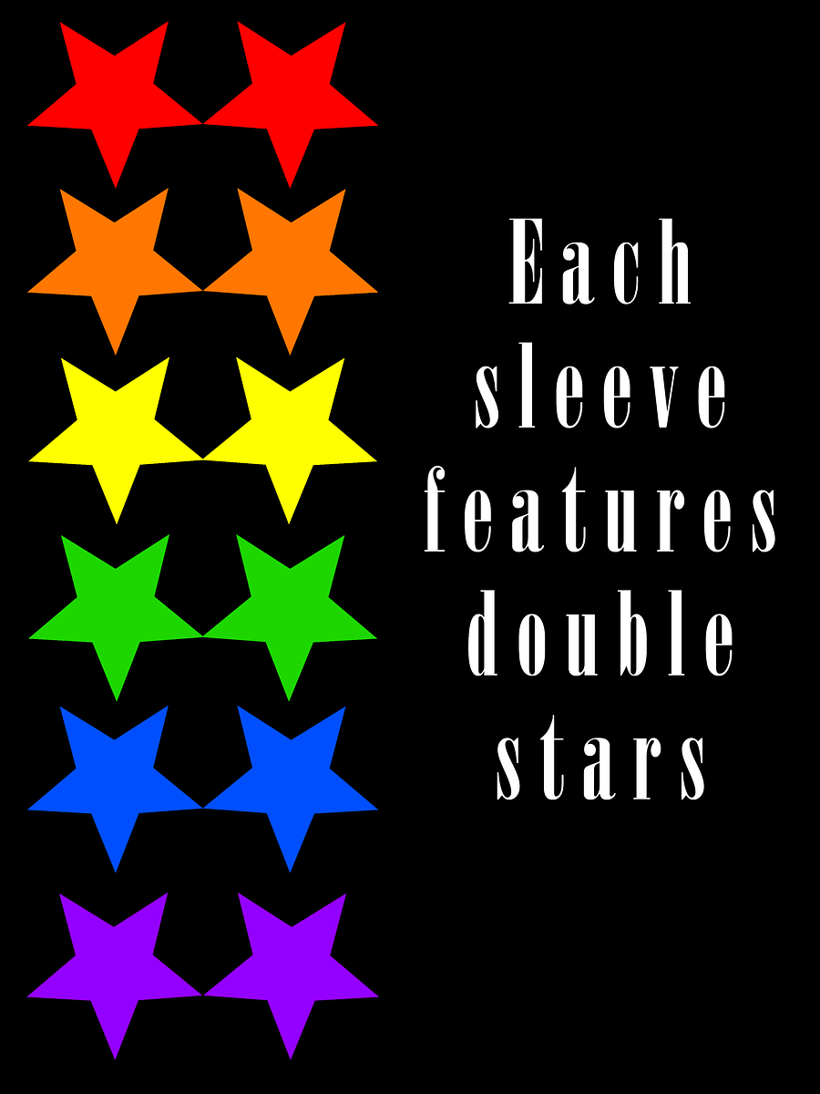Premium Pride Star Sleeve Hoodie - Unisex product image (3)