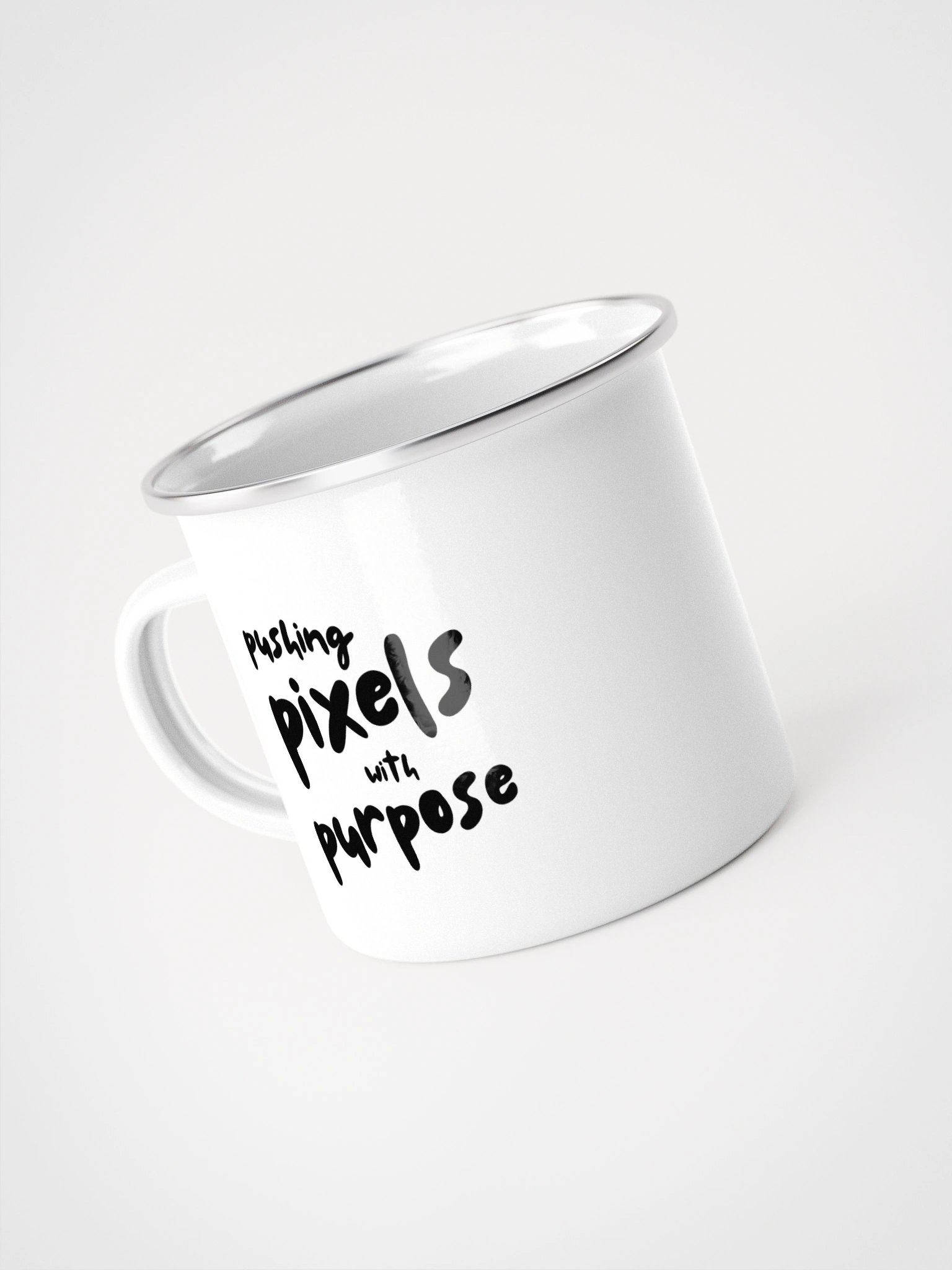 Taza "Pushing pixels with purpose" - Blanca product image (4)