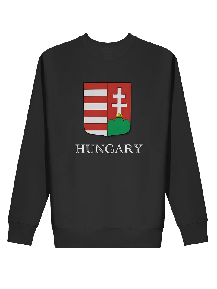 HUNGARY SWEATSHIRT BLACK product image (2)