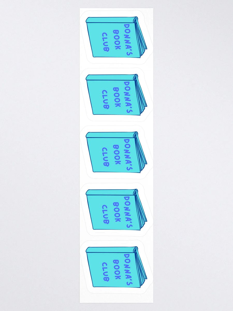 Donna's Book Club Kiss Cut Stickers (Set of 5) product image (3)
