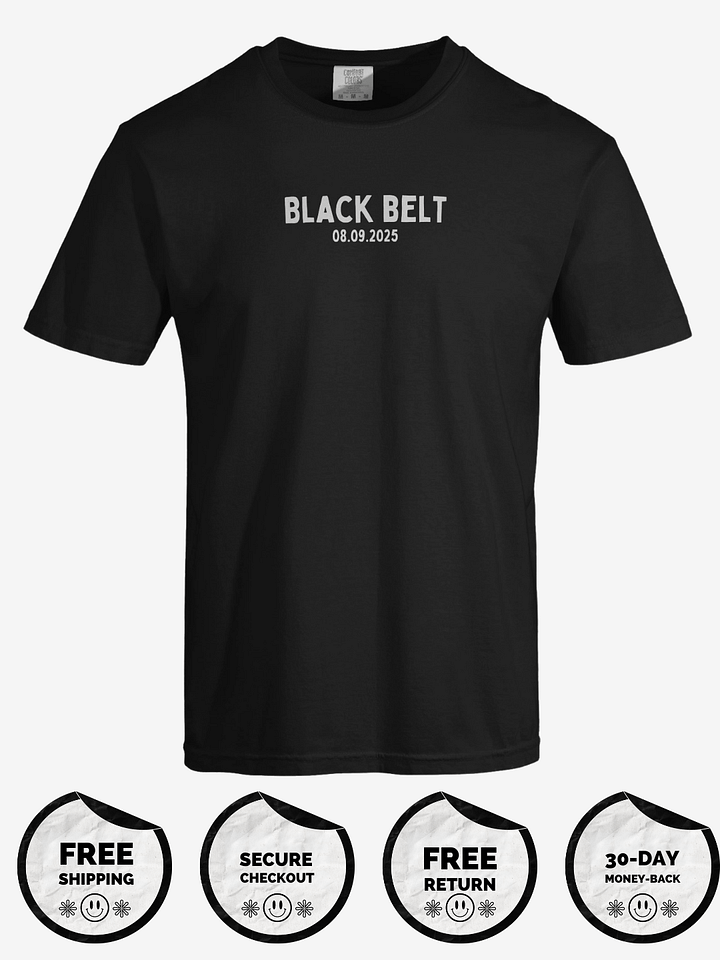 Personalized Black Belt T-Shirt product image (7)