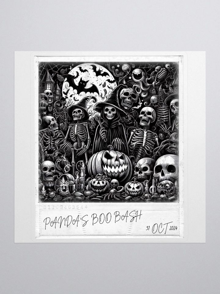 PANDA'S BOO BASH Kiss Cut Stickers (OCT24' LIMITED EDITION) product image (1)