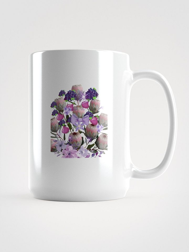 Elegant Purple Floral Bouquet – Protea, Berries & Bow Design product image (1)