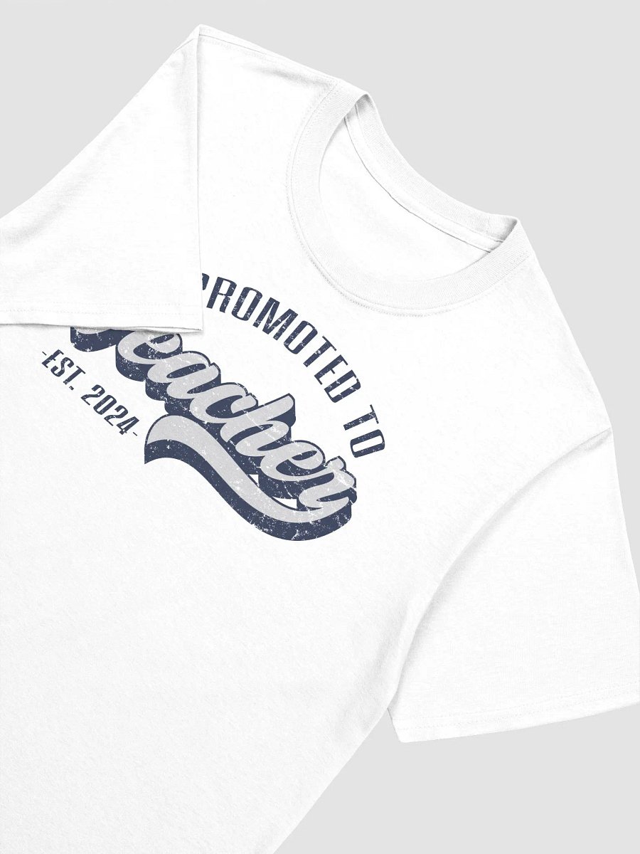 Promoted to Teacher 2024 Vintage Educator Unisex T-Shirt product image (5)