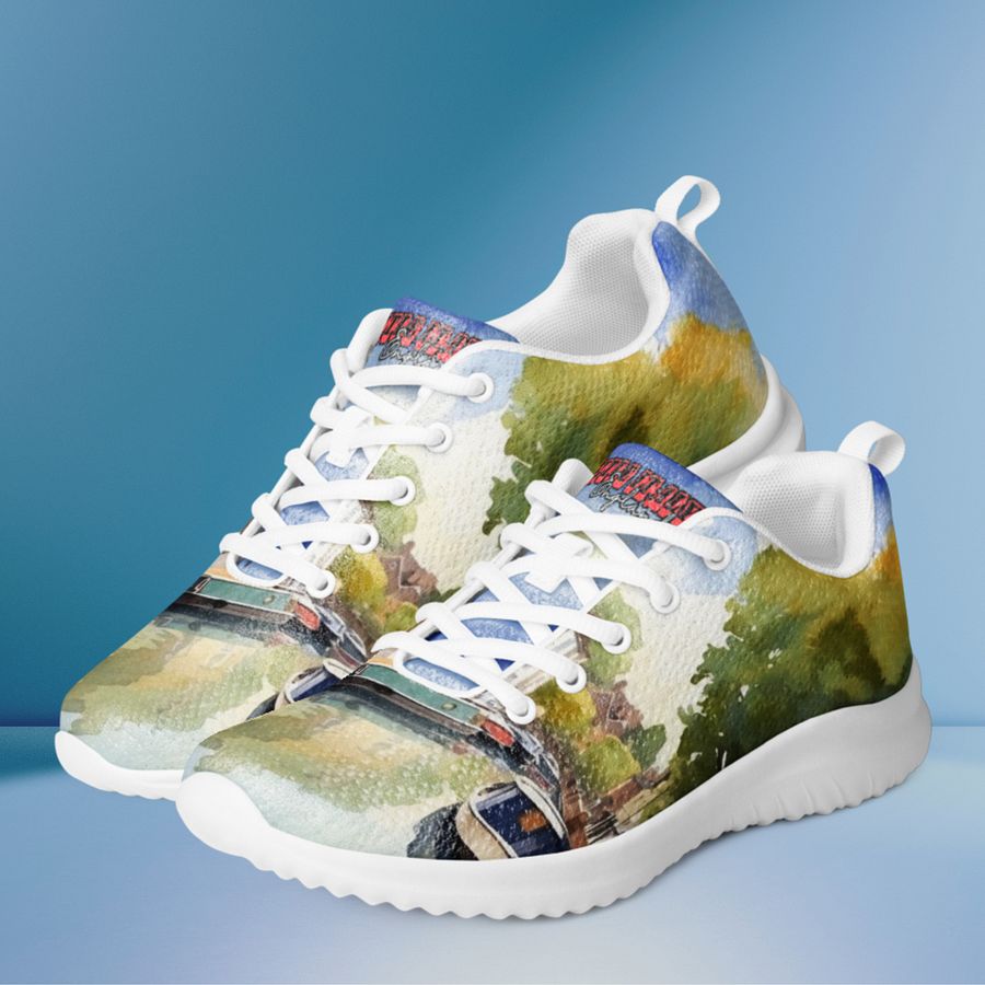 Little Italy - England - All Over Print - Watercolor - Athletic Shoes product image (10)
