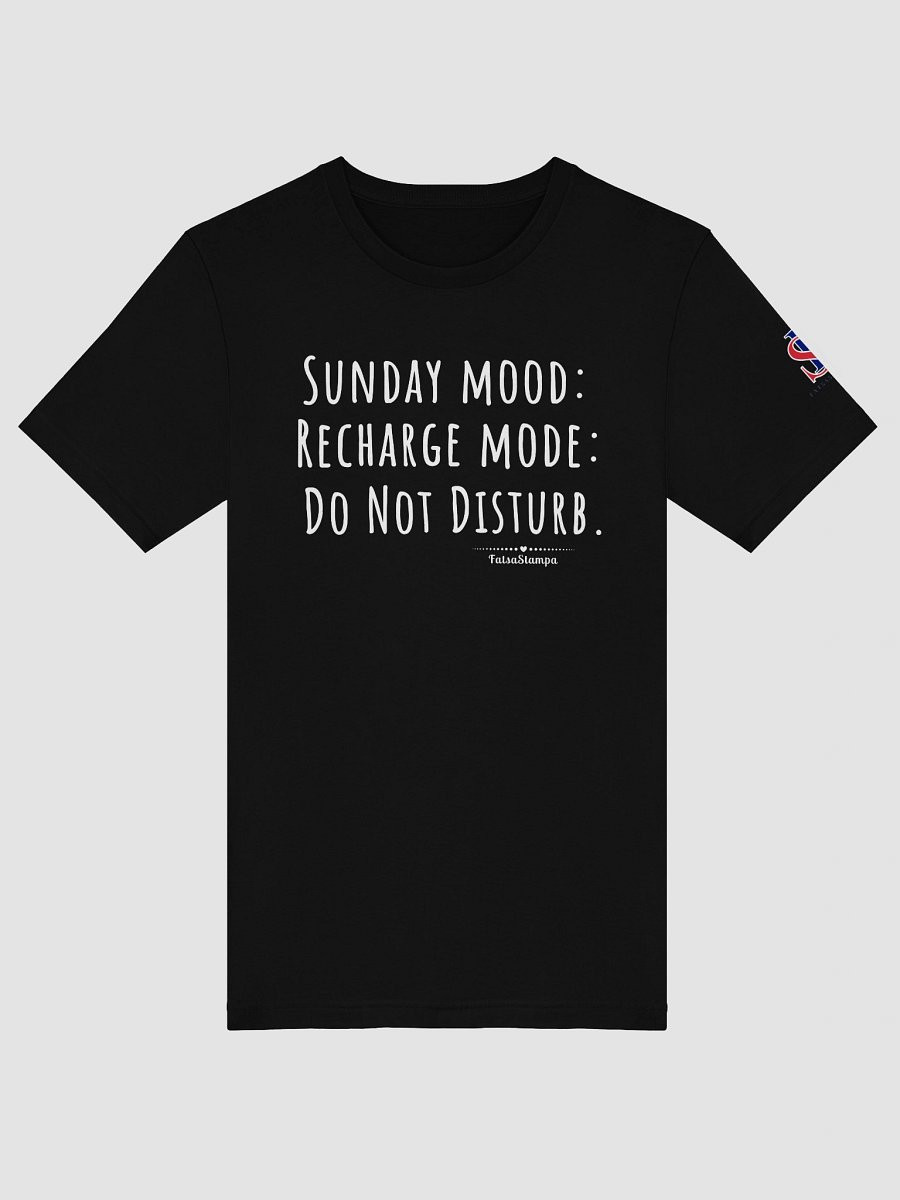 Sunday Mood : Recharge- Do not Disturb T-Shirt product image (26)