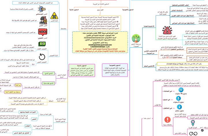 PDF خرائط قانون الإجراءات الجزائية product image (1)