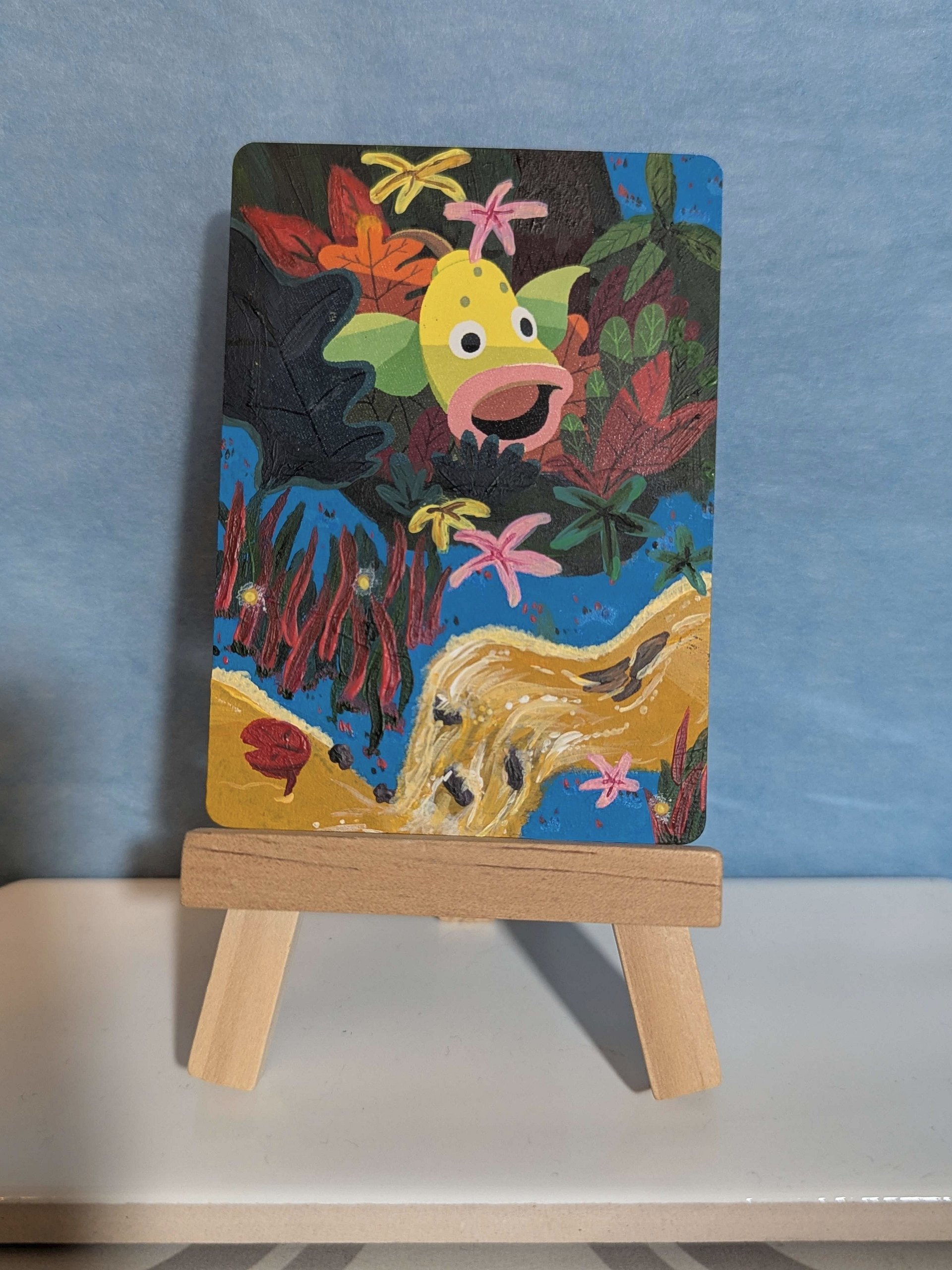 Pocket Painting - Bellsprout Line - Weepinbell product image (1)