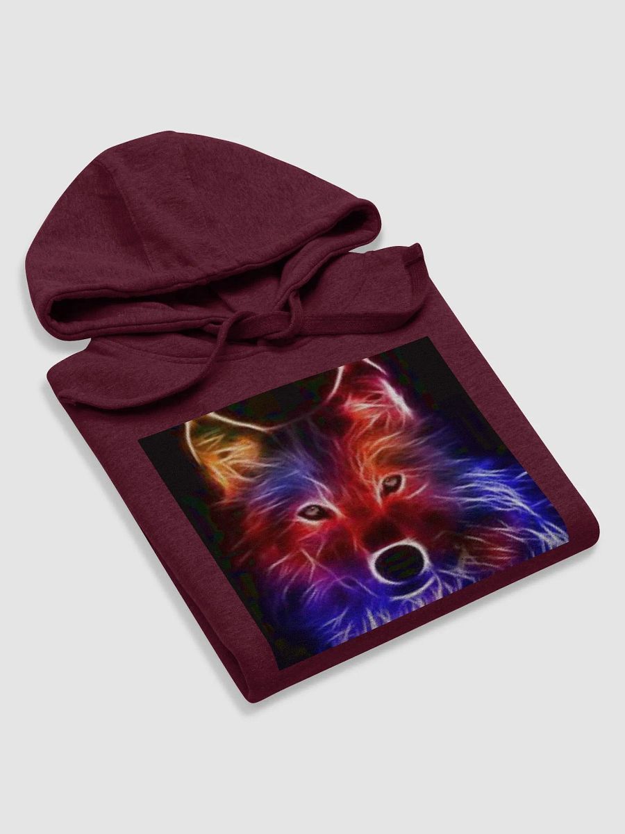 Neon Wolf Unisex Premium Hoodie product image (5)