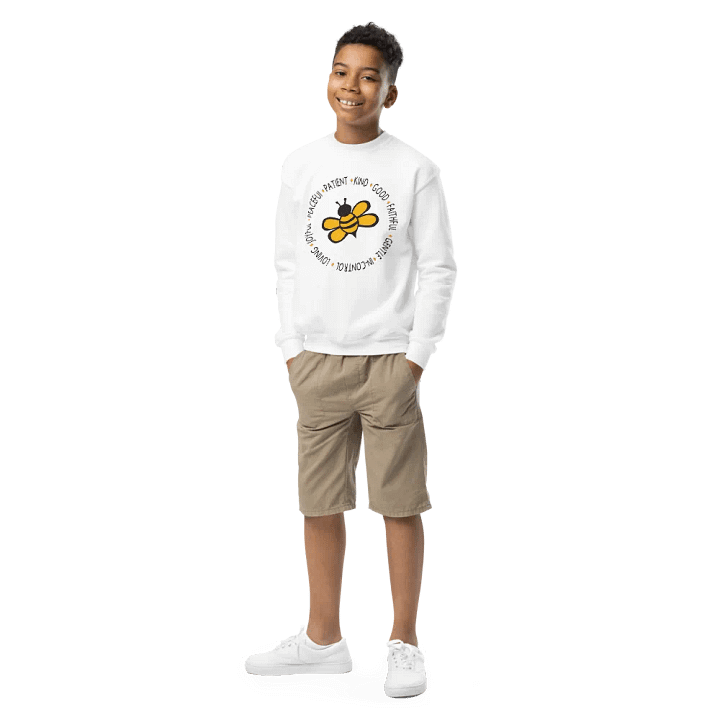 Buzzing with the Fruit of the Spirit – Kids Sweatshirt product image (1)