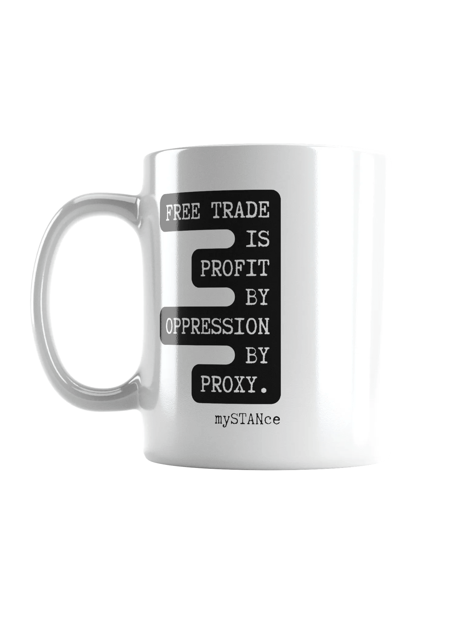 Free Trade is Profit by Oppression by Proxy Mug product image (16)