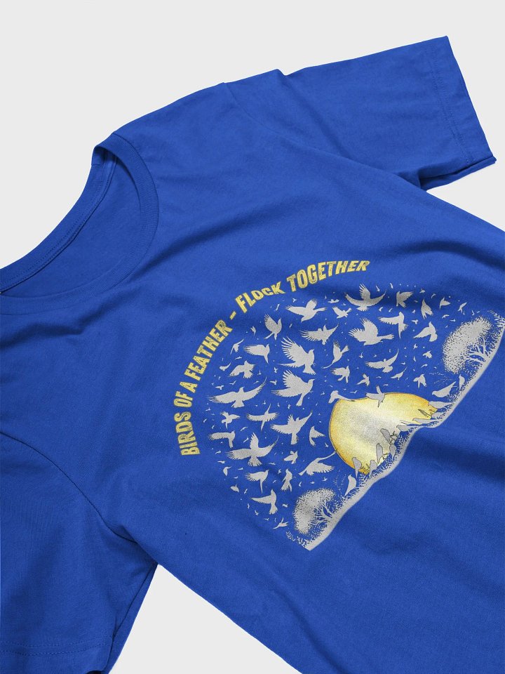 Birds of a Feather Graphic T-Shirt - Light Feather product image (2)
