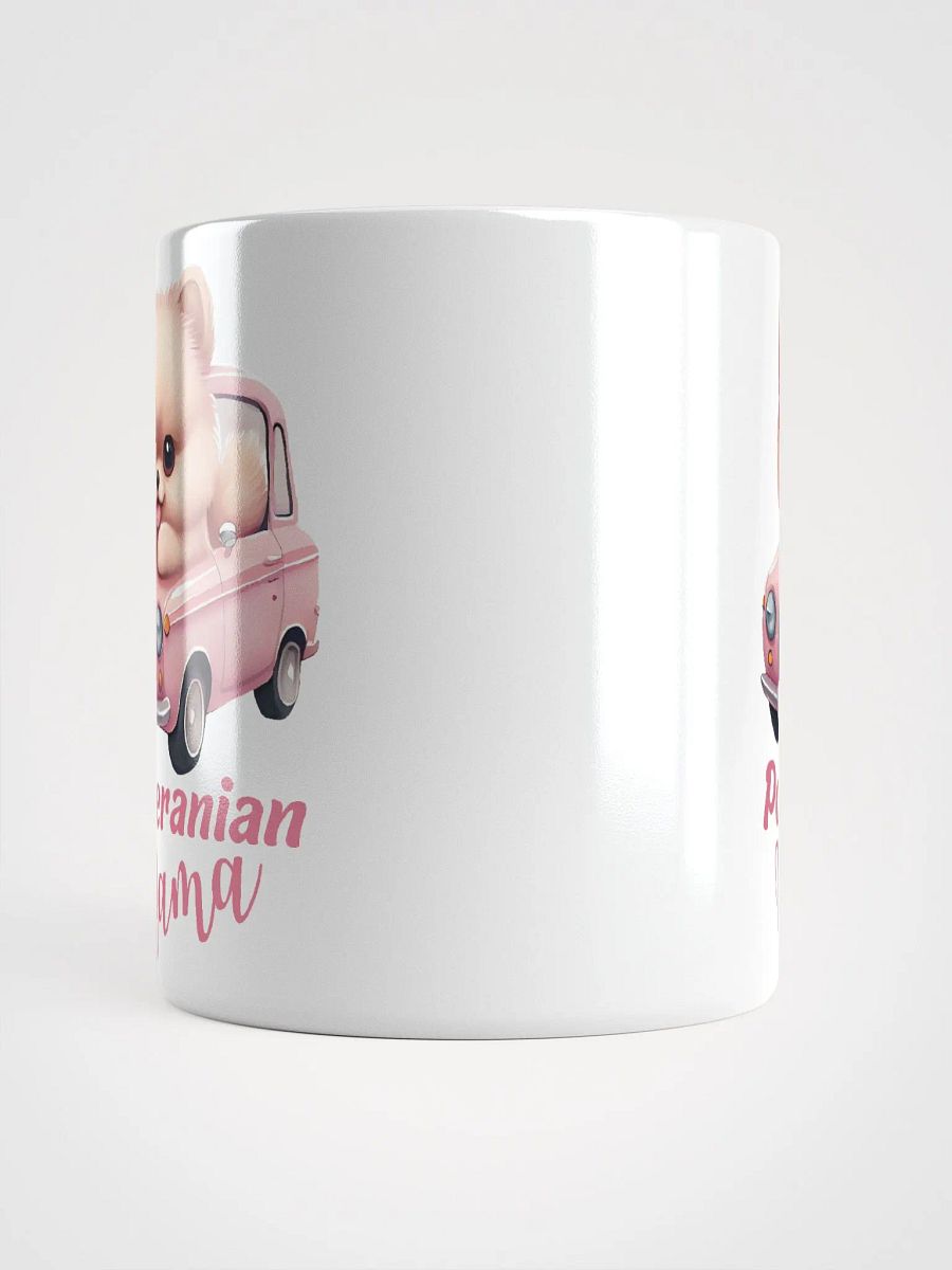 Pomeranian Mama White Glossy Mug product image (5)