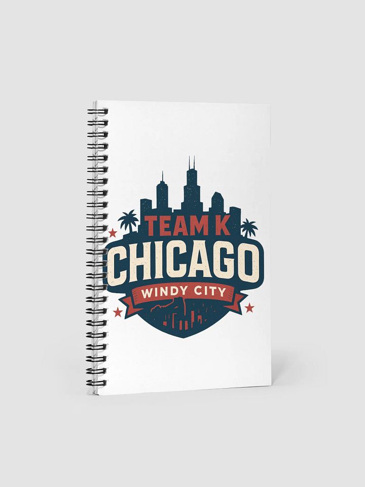 Team K Chicago Spiral Notebook product image (1)