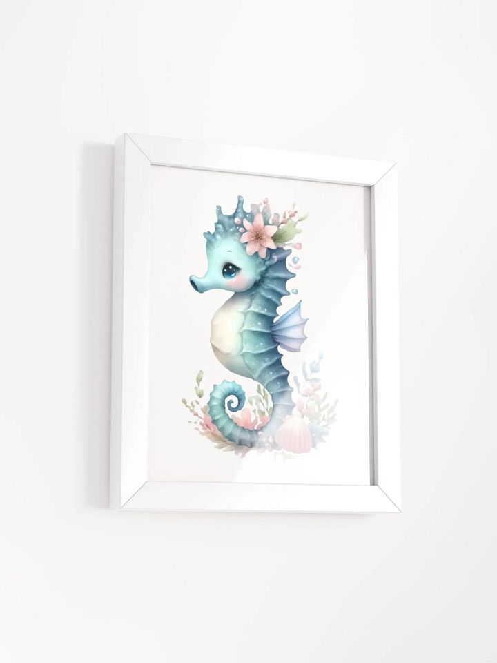 Whimsical Seahorse Fantasy Framed Poster product image (15)