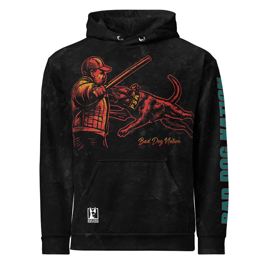 PSA No Excuses Dark - Premium Adult Unisex All Over Print Hoodie product image (2)