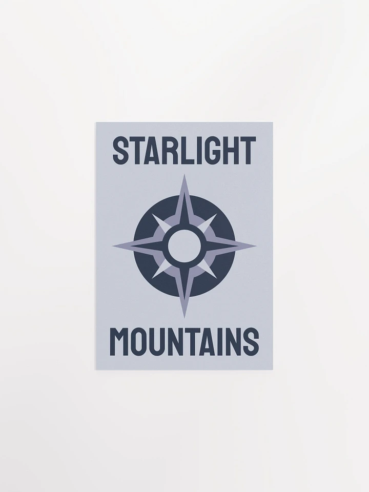 Starlight Mountains Souvenir Poster product image (1)