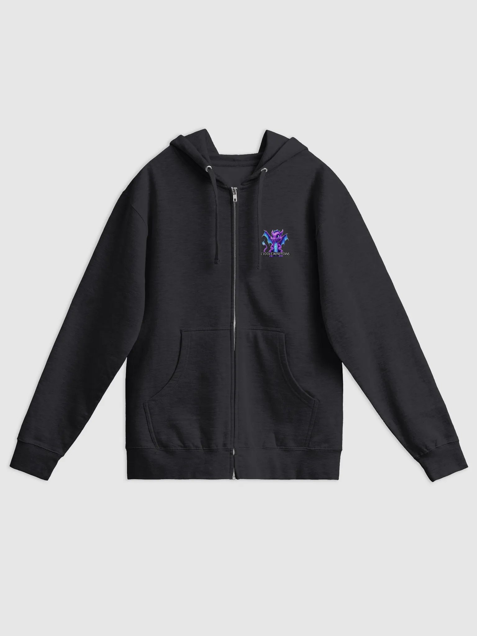 Cuddly Dragon Zip-Up Hoodie product image (8)