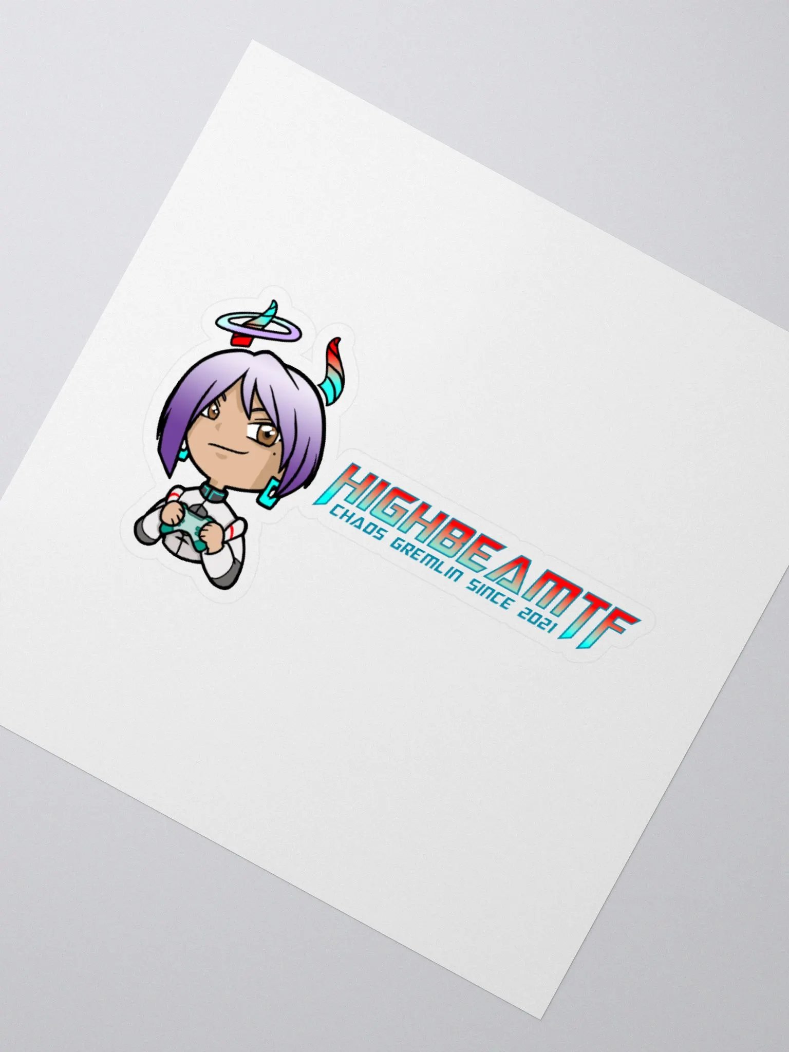 Chaos Gremlin Sticker 3x3