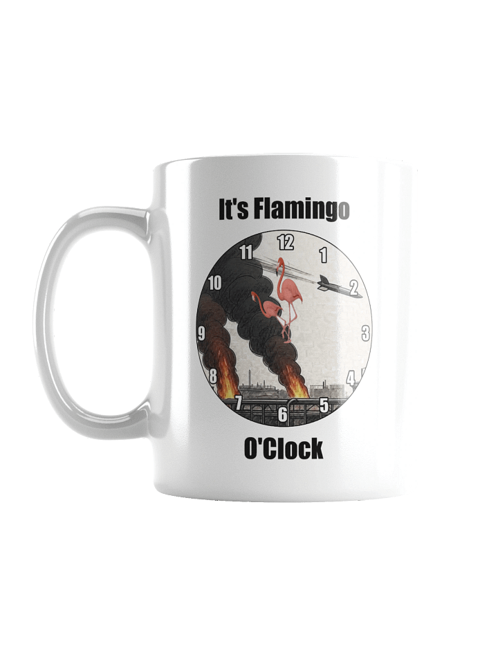 Flamingo o'clock mug product image (1)