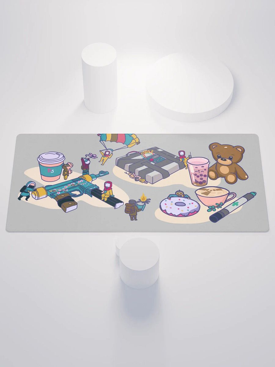 Rust Hazzy Chibi Mouse Pad - Grey product image (1)