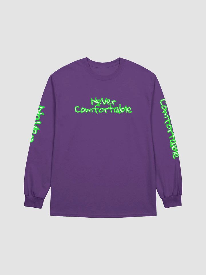 NEVER COMFORTABLE LONG-SLEEVE - V.HULK product image (1)