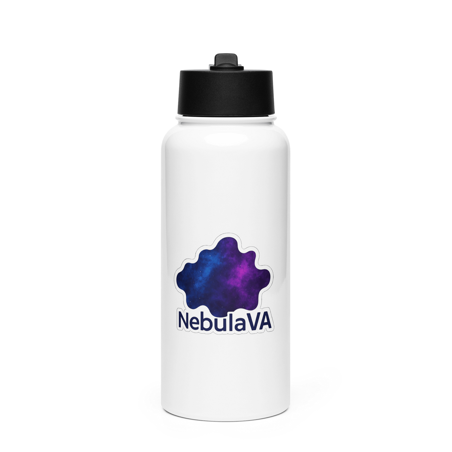 NBLVA Galactic Nebula Stainless Steel Water Bottle product image (1)