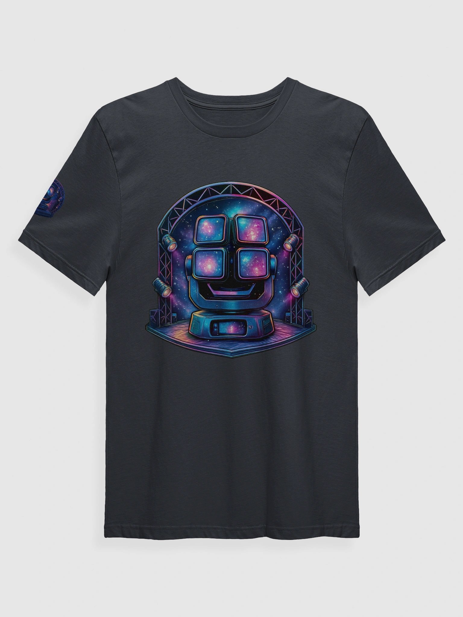 Theatrically Jerry: "Cosmic Quad" Graphic Moving Head Wash Light T-Shirt product image (2)